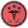 three star healthcare providers school badge