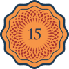 15 things badge